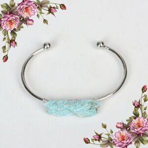 Asymmetrical‎ Beaded Cuff Bracelet
